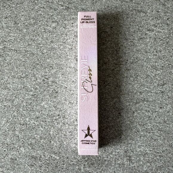 NIB Jeffree Star Please Forgive Me (brick mauve) Supreme Full Pigment Lip Gloss - Picture 8 of 15